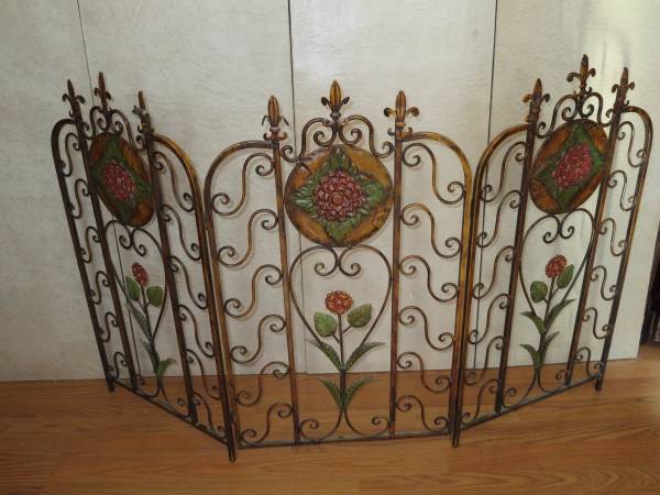 Decorative 3 Panel Folding Screen 1