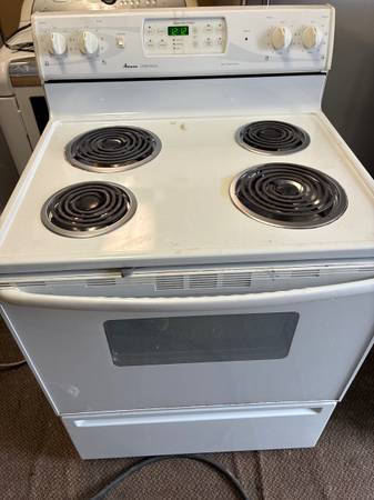 Amana electric stove 1
