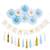 FIRM PRICE! NEW 30 Pieces PREMIUM Baby Boy Shower Decorations 1 thumbnail