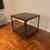 Masculine! Gorgeous! Mint condition end tables Solid wood with metal! 5 thumbnail