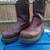 MENS WOLVERINE STEEL TOE WORK BOOTS/SIZE 7 1/2 W 6 thumbnail