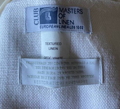 RH Restoration Hardware textured linen rod pocket drapery panel 1