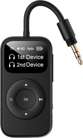 Bluetooth Audio Transceiver for 2 BT Devices 1