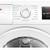Bosch 300 series 24 Inch Electric Dryer Ventless  4.0 Cu. Ft.White.New 3 thumbnail