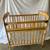 Compact wooden crib and mattress 1 thumbnail