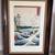 Oversized Framed Hiroshige Wave Poster 33” × 45” Statement Wall Art 1 thumbnail