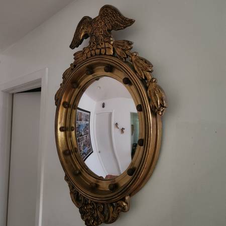 Federal style convex mirror 1