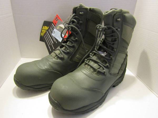 Belleville Air Force Maintainer Side-zip Comp Toe BOOTS TR636ZCT 12W 1