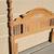 Pine Wood head board bed 2 thumbnail