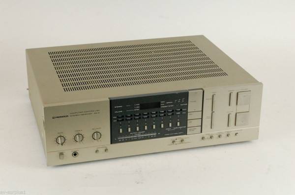 Pioneer Computer Controlled Stereo Receiver SX-6 1