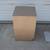 Vintage MCM Filing Cabinet Gold Solid Metal 2 Drawer W Metal Dividers 4 thumbnail