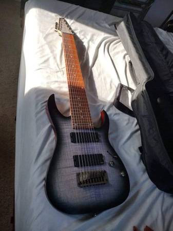 Ibanez RGIR9FME Iron Label 9 String Guitar - musical