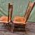 Ethan Allen Nutmeg Colonial Maple Arrow-back Dining Chairs - Set of 2 5 thumbnail