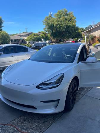 2020 Model 3 Long Range (AWD) - Excellent Condition - $21,999 (san jose north)63478441592963122