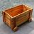 Vintage 1985 Handcrafted Signed & Dated Wooden Toy Box with Wheels 4 thumbnail
