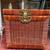 1970s Pair of Vintage Rattan Box Chests w/brass: opens front or top 3 thumbnail