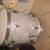 VINTAGE 70'S LUDWIG SILVER SPARKLE 14 X 14 FLOOR TOM EXC HARDWARE 11 thumbnail