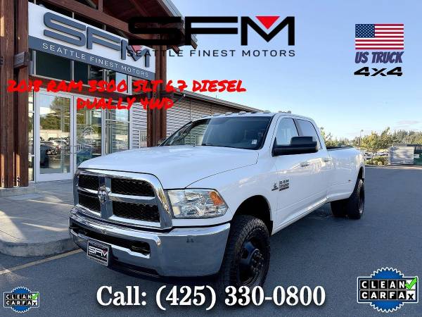 2018 RAM 3500 SLT Crew