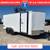 2025 Interstate 7 X 16 Patriot VNose Cargo Trailer White 1 thumbnail