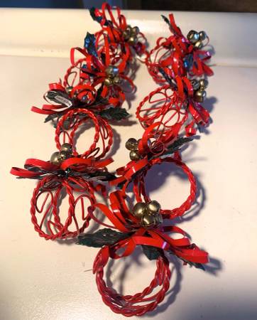 Napkin Holders 8 -Holly/Bells 1