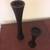 Beautiful  HANDMADE WOOD CANDLESTICKS 1 thumbnail
