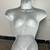 HANGING FEMALE MANNEQUIN HOLLOW PLASTIC TORSO CLOTHING DISPLAY 4 thumbnail
