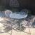5 Piece Metal/Iron Patio Set. All metal no plastic. 1 thumbnail