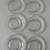 6 Candlewick Individual tidbit butter plates 4.5" 2 thumbnail