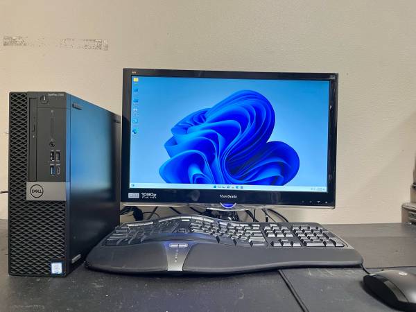 Dell i5 7th gen desktop computer windows 11 pro 1