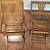 2 old wooden small childrens folding chairs 1 thumbnail