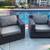 Ventana Outdoor Wicker Lounge Chairs 1 thumbnail