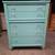 Turquoise Solid Wooden 5 Drawer Tallboy Dresser 8 thumbnail
