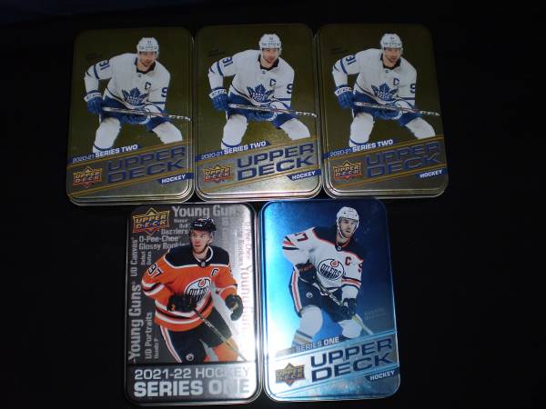 Upper Deck Series 1 and 2 Tin Cans 1