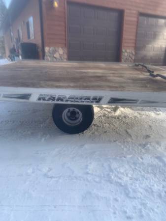 Karavan snowmobile trailer 1