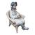 Lladro "Sitting Pretty" Black Legacy #5699 2 thumbnail