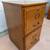 Vintage Powell Solid Oak & Oak Veneer 2-Drawer Filing Cabinet 3 thumbnail