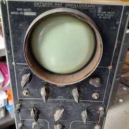 Vintage Dumont radio TV collector steampunk oscilloscope 1