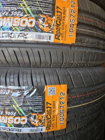 NEW TIRES 195/65R15 1