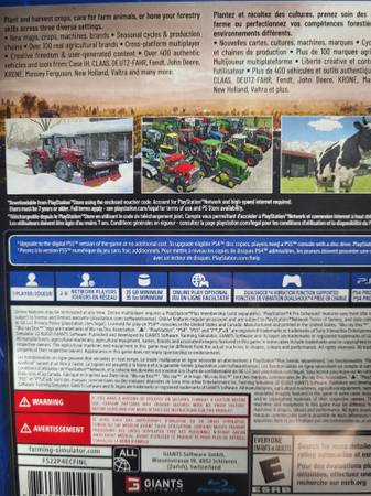 Farming simulator 22 PS4/PS5 - $30 (Brook park)63471284393475121