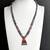 1930's-40's Santa Domingo Pueblo Hand Rolled Bead Necklace 17" 3 thumbnail