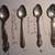 Antique sterling silver spoons 6 thumbnail
