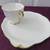 Royal Albert Snack Plate & Cup Set Val D'Or, Lot of 3, Extra Plate 2 thumbnail