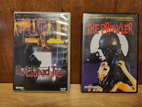 Horror DVDs Lot of 2 – Evil Dead Trap (Synapse) + The Prowler 1