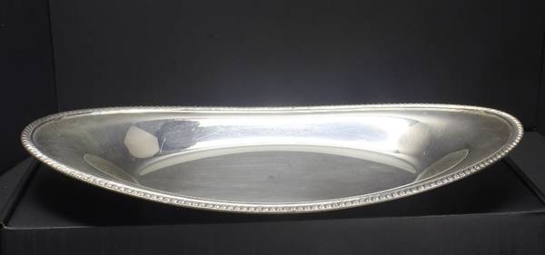 Silver Plate Bread Tray 1