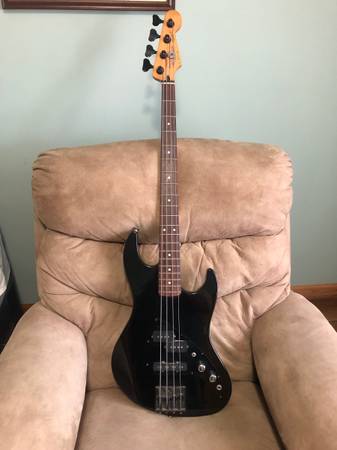 Vintage Fender Bass Guitar Made in USA 1