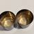 2 VINTAGE Soviet Russia hand etched silver Vodka cup shot glass 1 1/2" 6 thumbnail