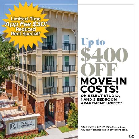 $1,579 / 2br - 1190ft2 - Chef Style Kitchen, Oversized Porch (Deland)63791497778817120