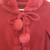 Fur cloak Red  and White colors for little girls all sale 3 thumbnail