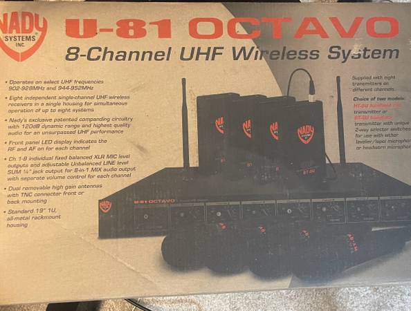 Nady u-81 Octavo - factory refurbished 1