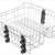 GE-Dishwasher Upper Lower Racks-New Model GDF510PSR6SS GE 1 thumbnail